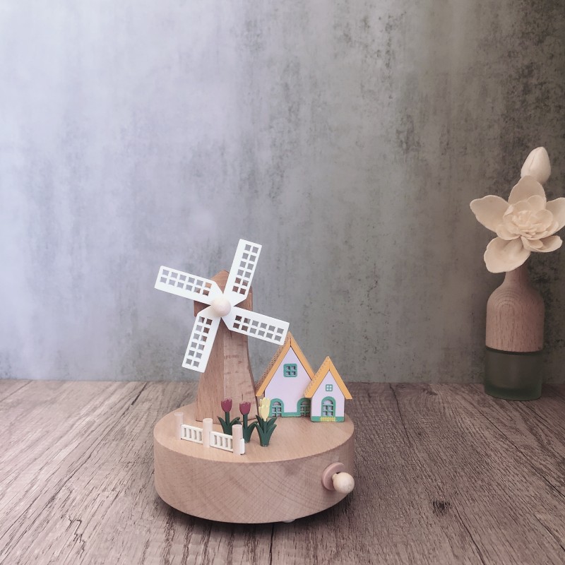 (🔥Last Day Promotion-SAVE 50% OFF)Handmade Wooden Rotating Music Boxes-BUY 2 GET 10% OFF & FREE SHIPPING