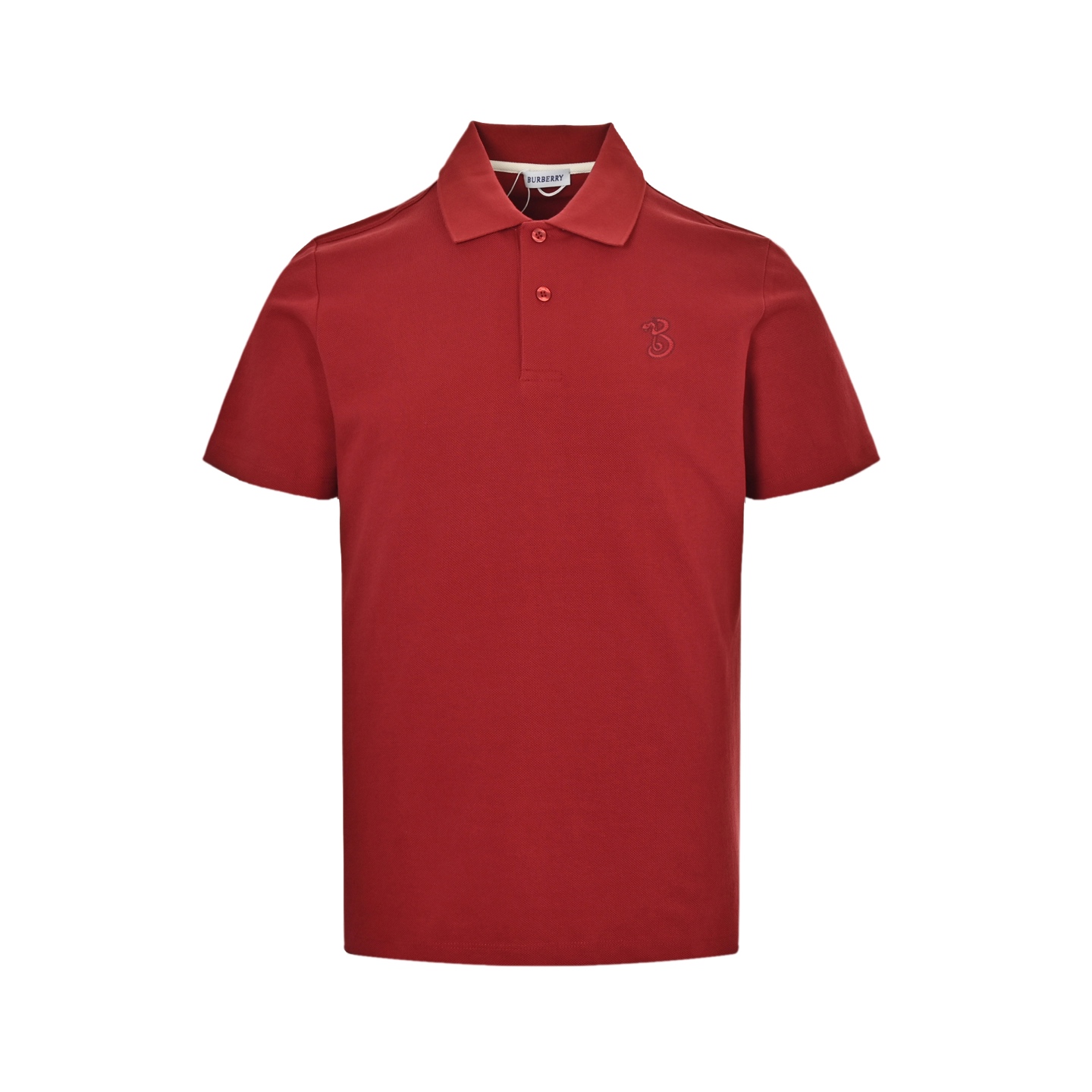 Burberry 25ss shield embroidered Polo short sleeve