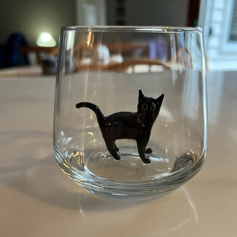 🐱Cat Murano Glass Cups