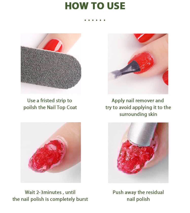 (2024 Summer Hot Sale)NEW Upgraded Magic Nail Polish Remover