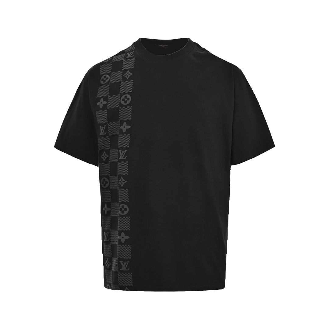Louis Vuitton 24ss side foam monogram print short sleeves