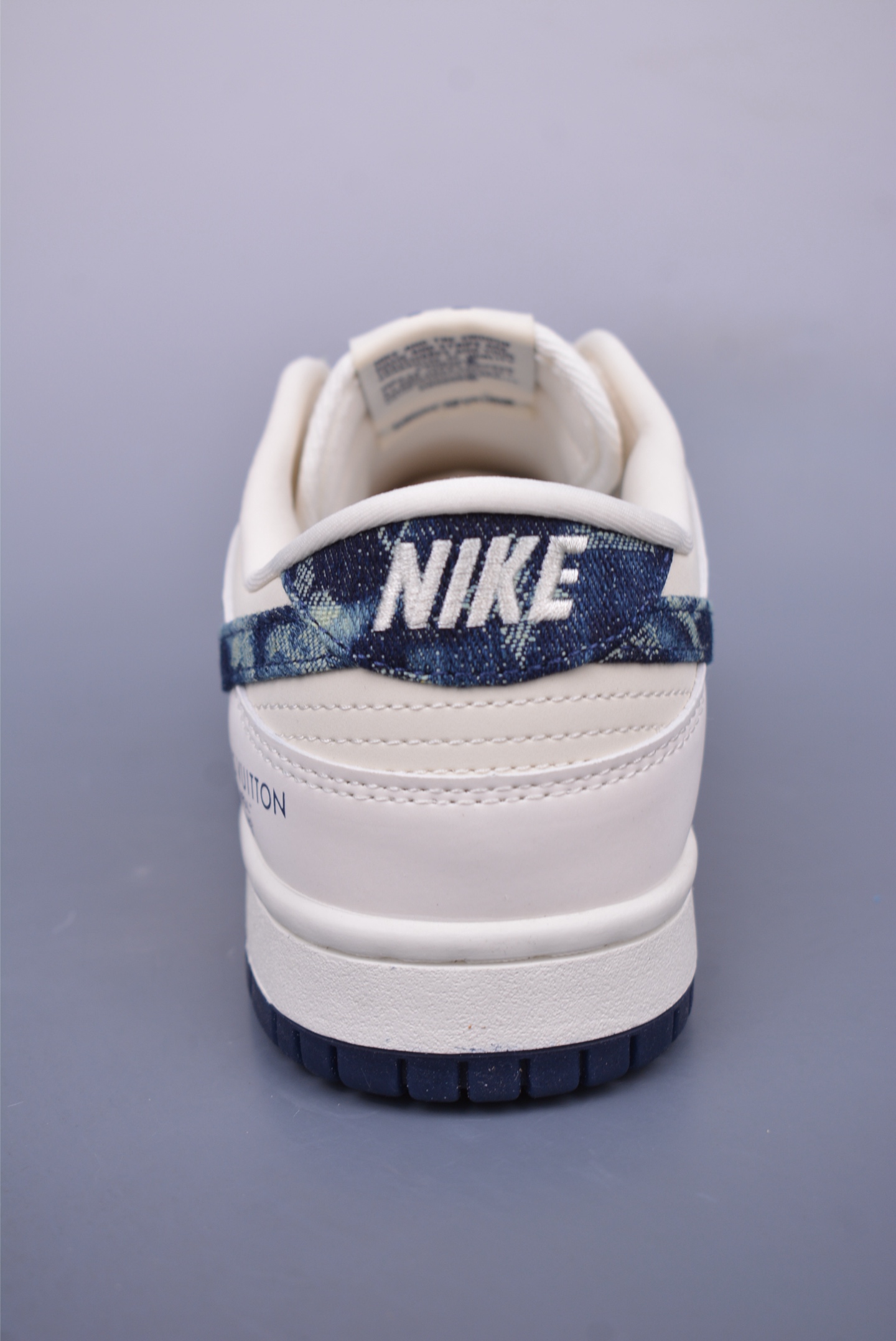 LV x Nike SB Dunk Low sneakers Denim White and Blue CH8311-288