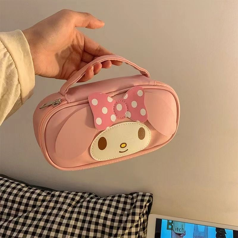 Sanrio Pencil Case Makeup Organizer Storage Makeup Bag Girls Case Bags