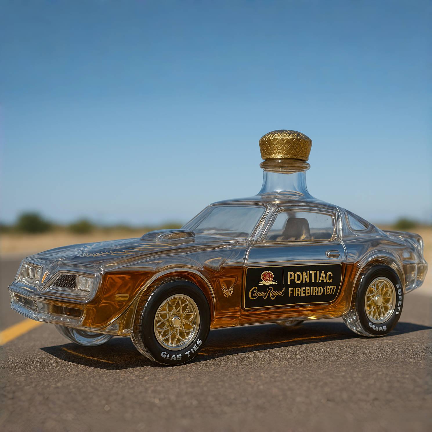 1977 Pontiac Firebird Whiskey Bottle