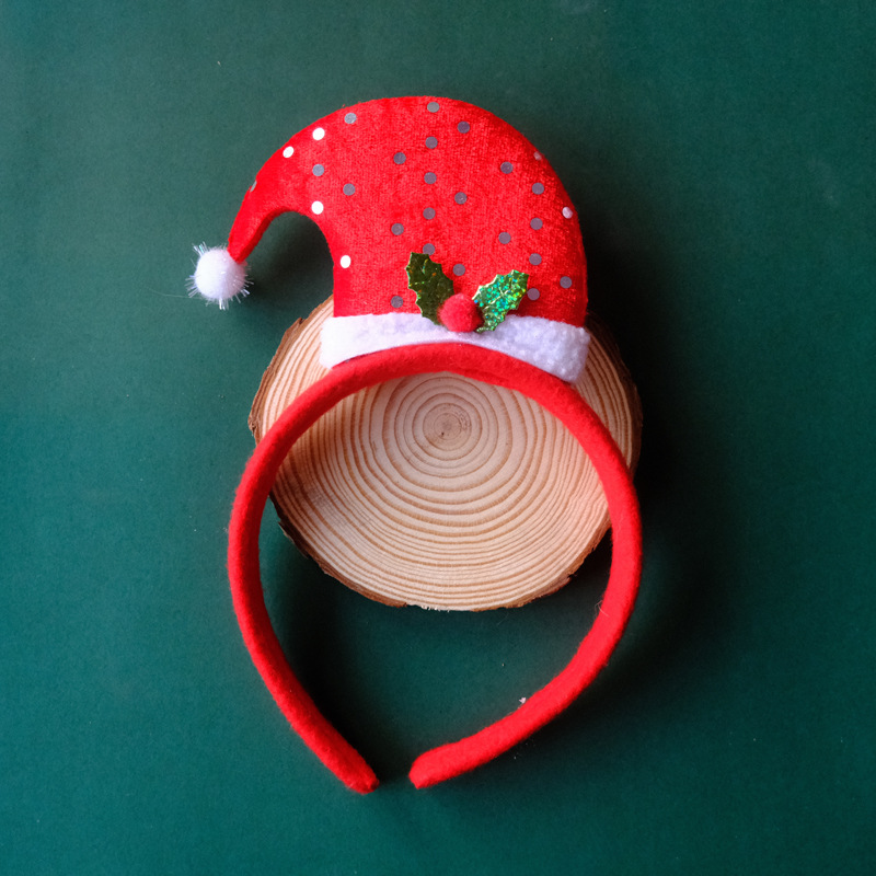 Christmas headband Christmas Headband Cartoon light up headband Christmas hairpin Christmas gift