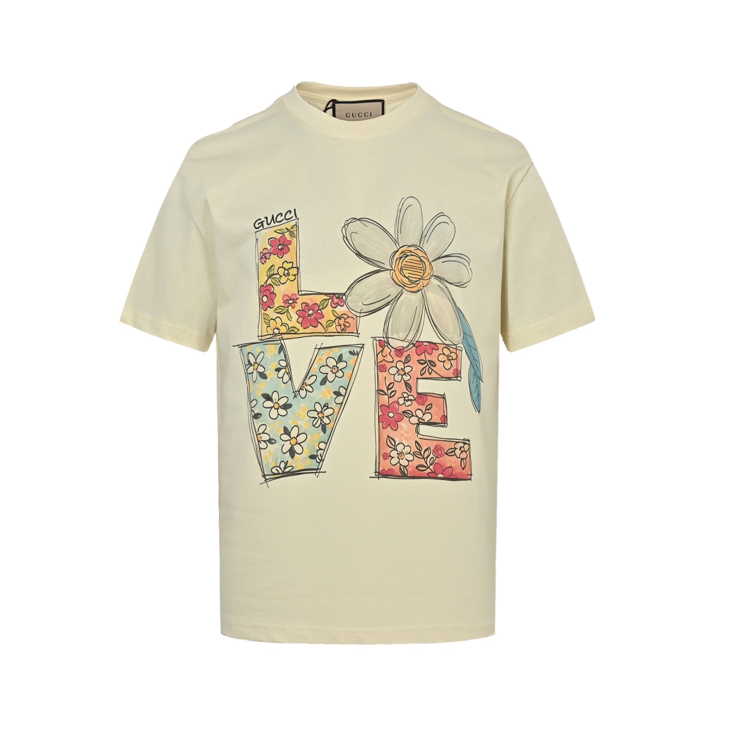 Gucci 25ss funny cartoon series printed short sleeves