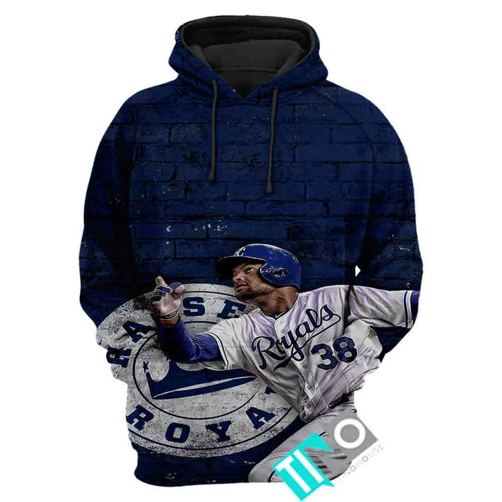 KANSAS CITY ROYALS 3D CASUAL HOODIE 101