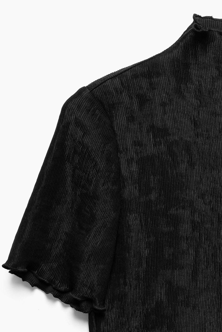 Blusa recta en color negro