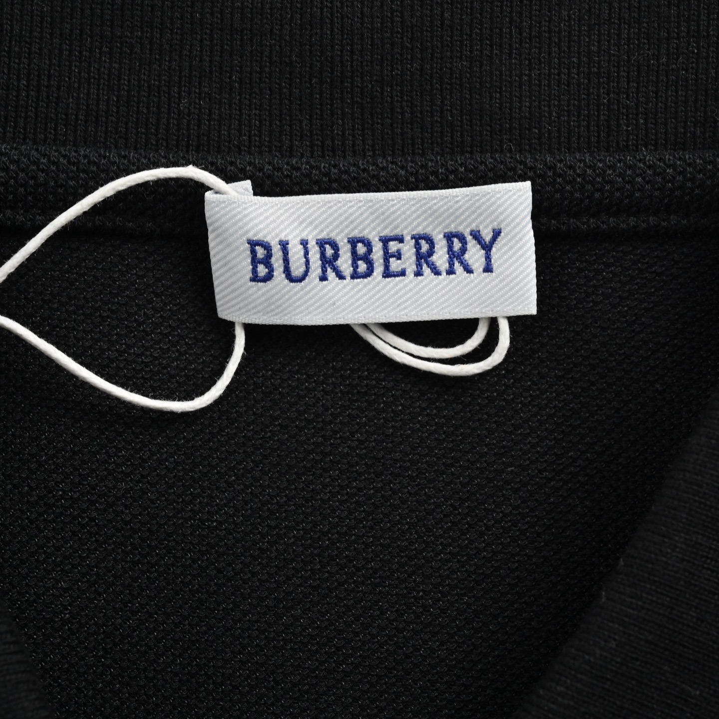 Burberry 25ss embroidered wheat ears and horses Polo short sleeves