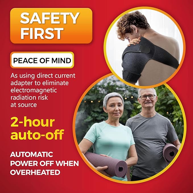 Ergonomic Wireless Heated Shoulder Wrap