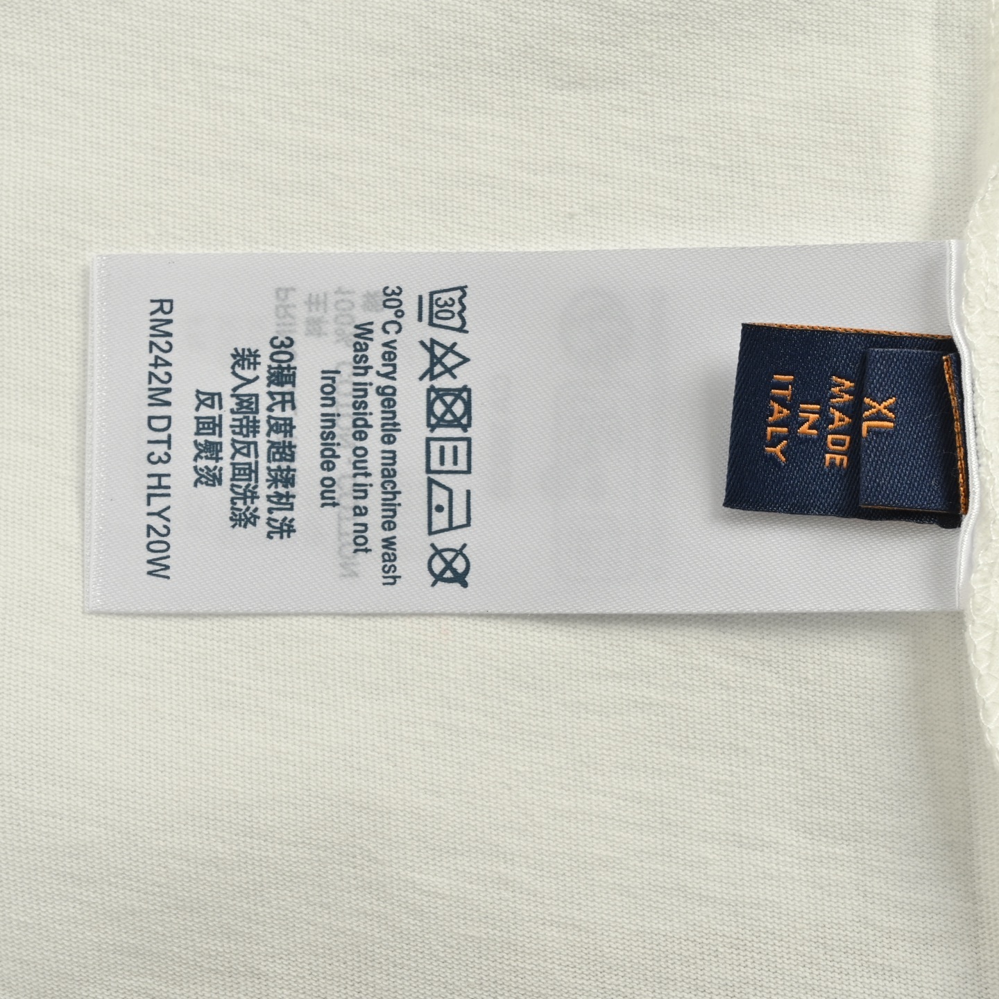Louis Vuitton 25ss towel embroidery patchwork short sleeves