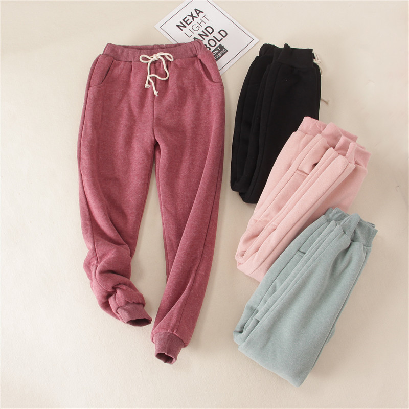 Sherpa Lined Sweatpants-Thermal & Slim