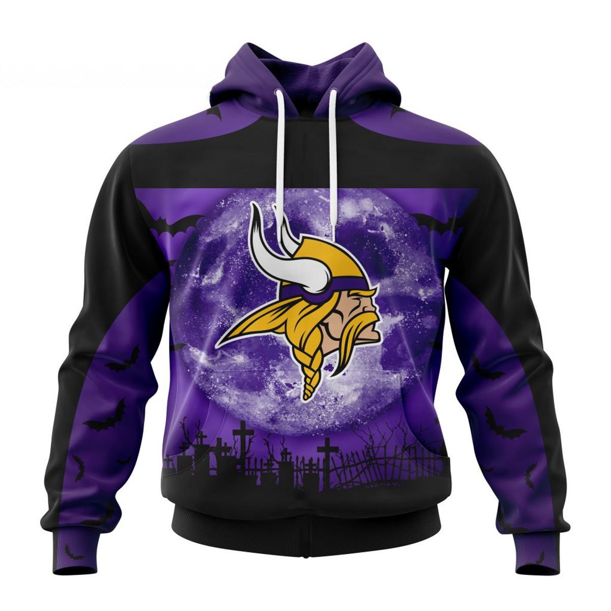 MINNESOTA VIKINGS 3D HOODIE CONCEPTS KITS