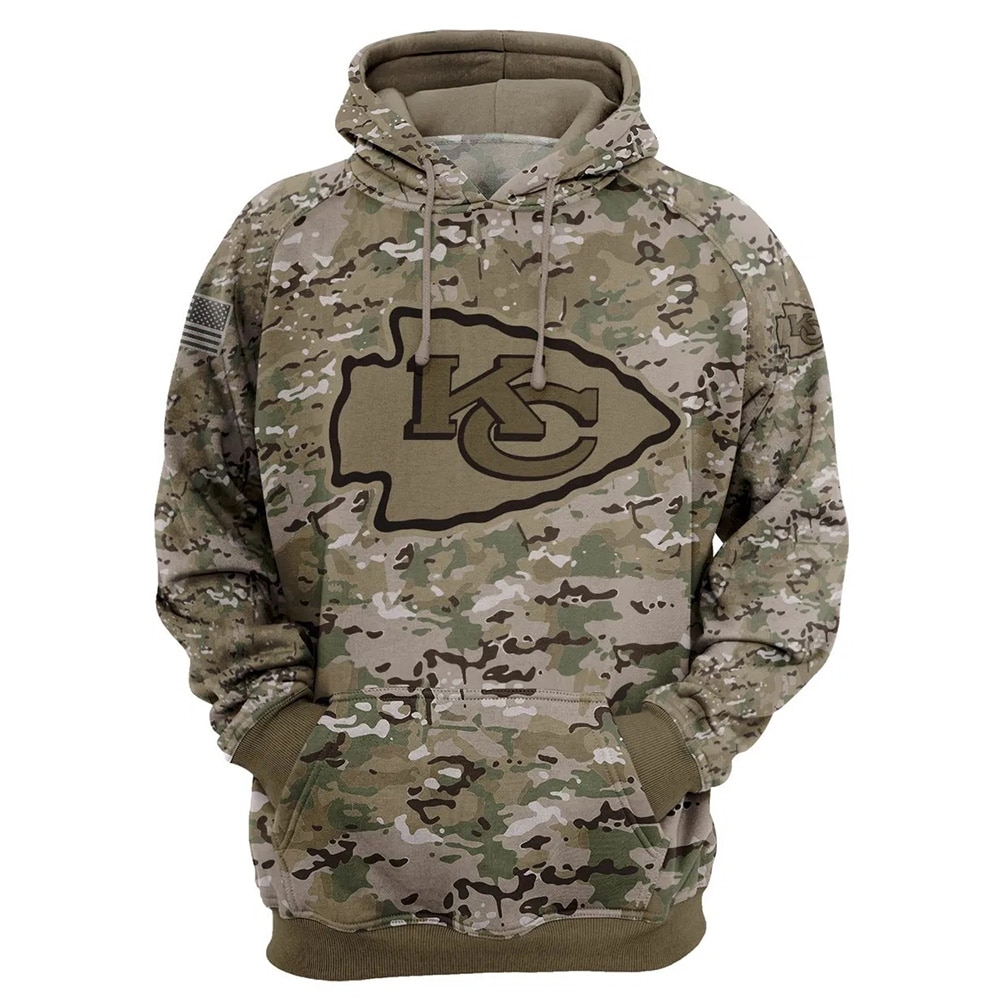 KANSAS CITY CHIEFS 3D HOODIE KKCC005