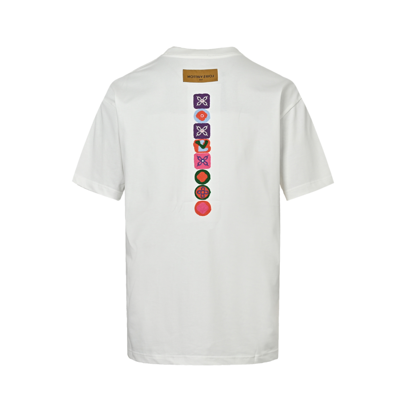 Louis Vuitton 25ss short sleeve with embroidered emblem