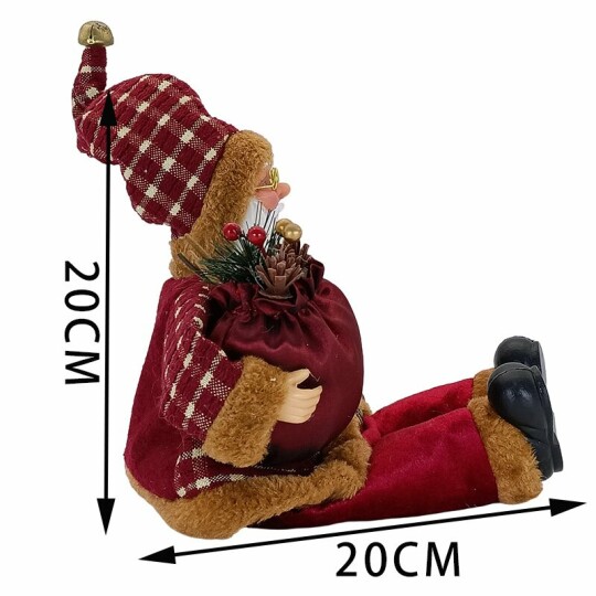🎅Merry Christmas Decorations for Sitting Santa Claus Christmas ornament 🎅