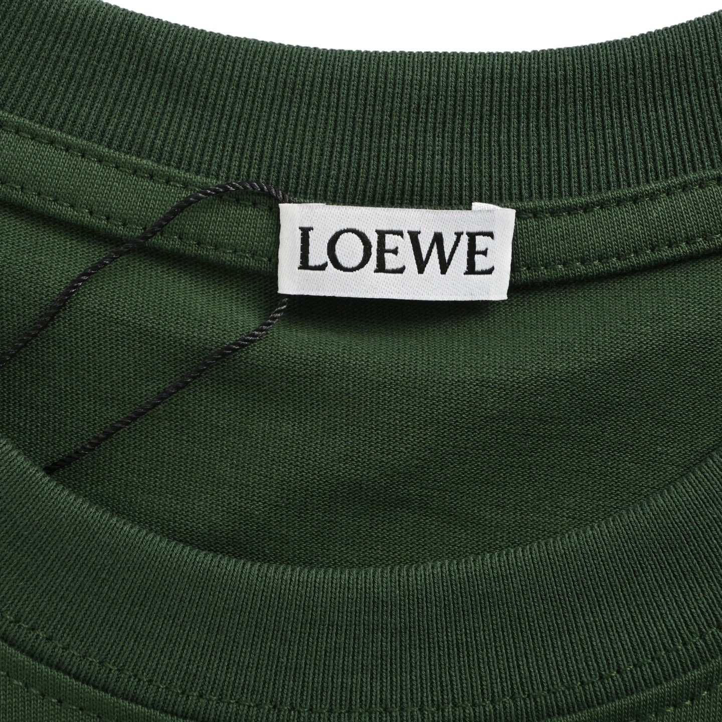 Loewe 24ss panda embroidered logo short sleeve