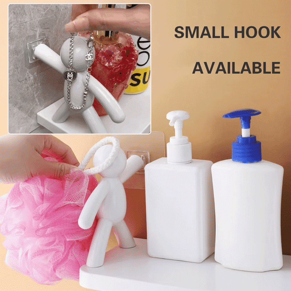 🔥Last Day Promotion-[SAVE 50% OFF]--Humanoid No Drill Wall Mounted Shelves--BUY 3 GET 2 FREE & FREE SHIPPING