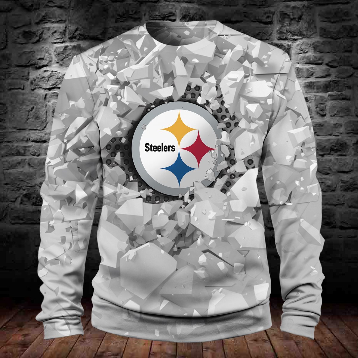 STEELERS 3D HOODIE ICE5