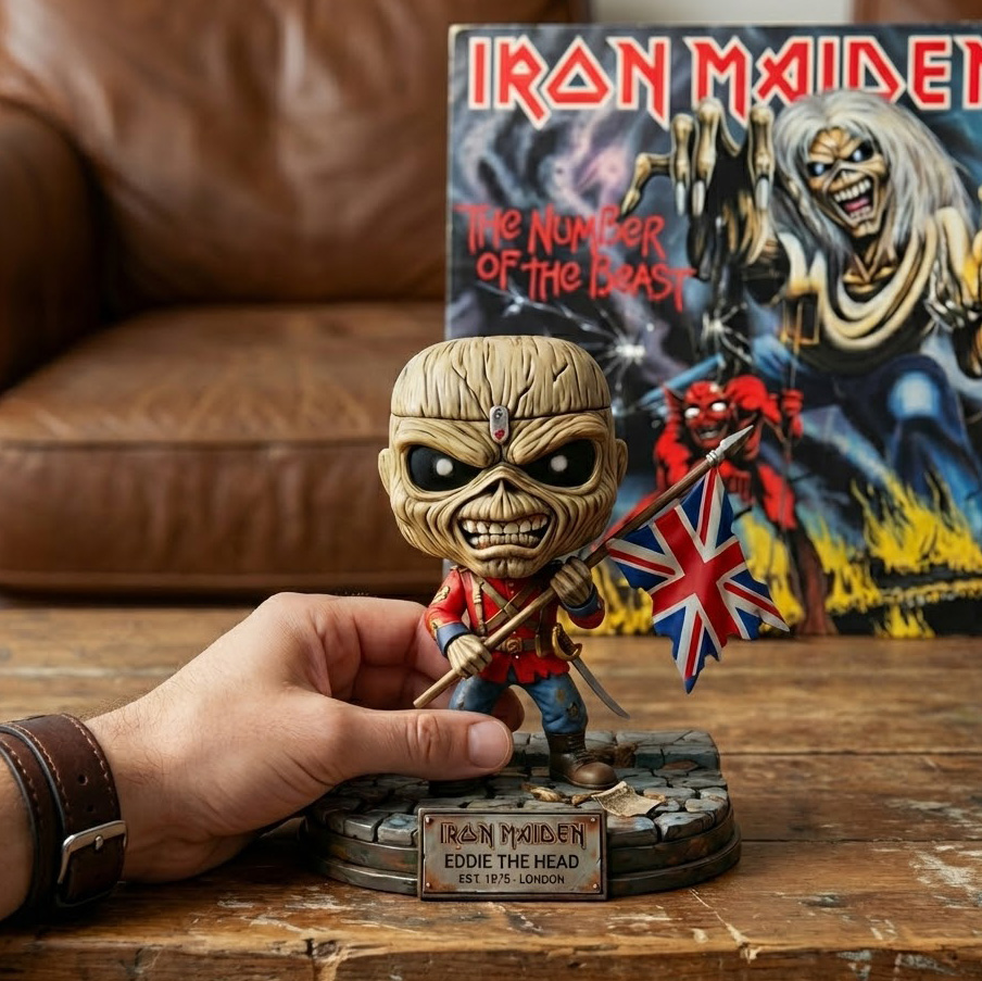 🤘 Iron Maiden “Eddie – Est. 1975” Limited Edition Collectible Figure