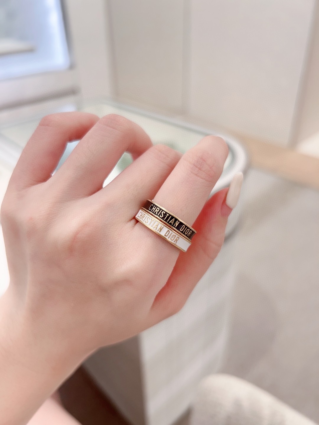 Dior diamond ring