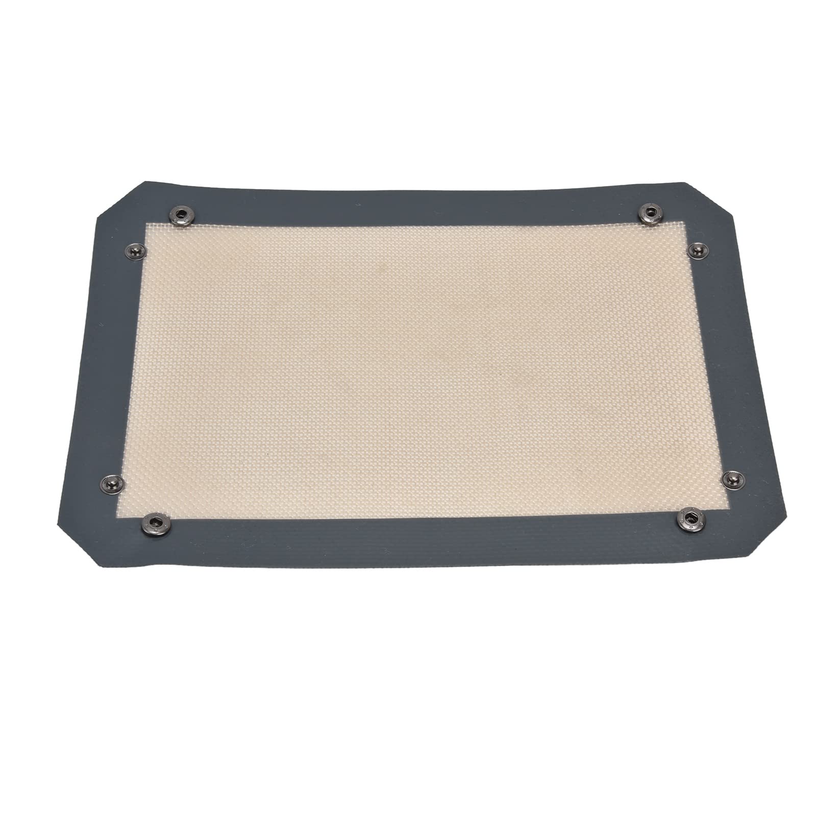 Silicone Fiber Baking Mat with Buckle, No Leak & Non Stick