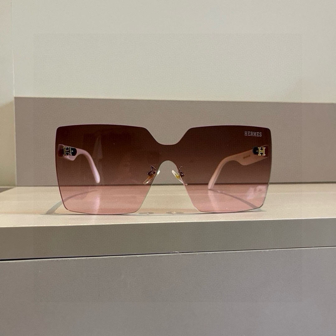 Hermes rimless sunglasses