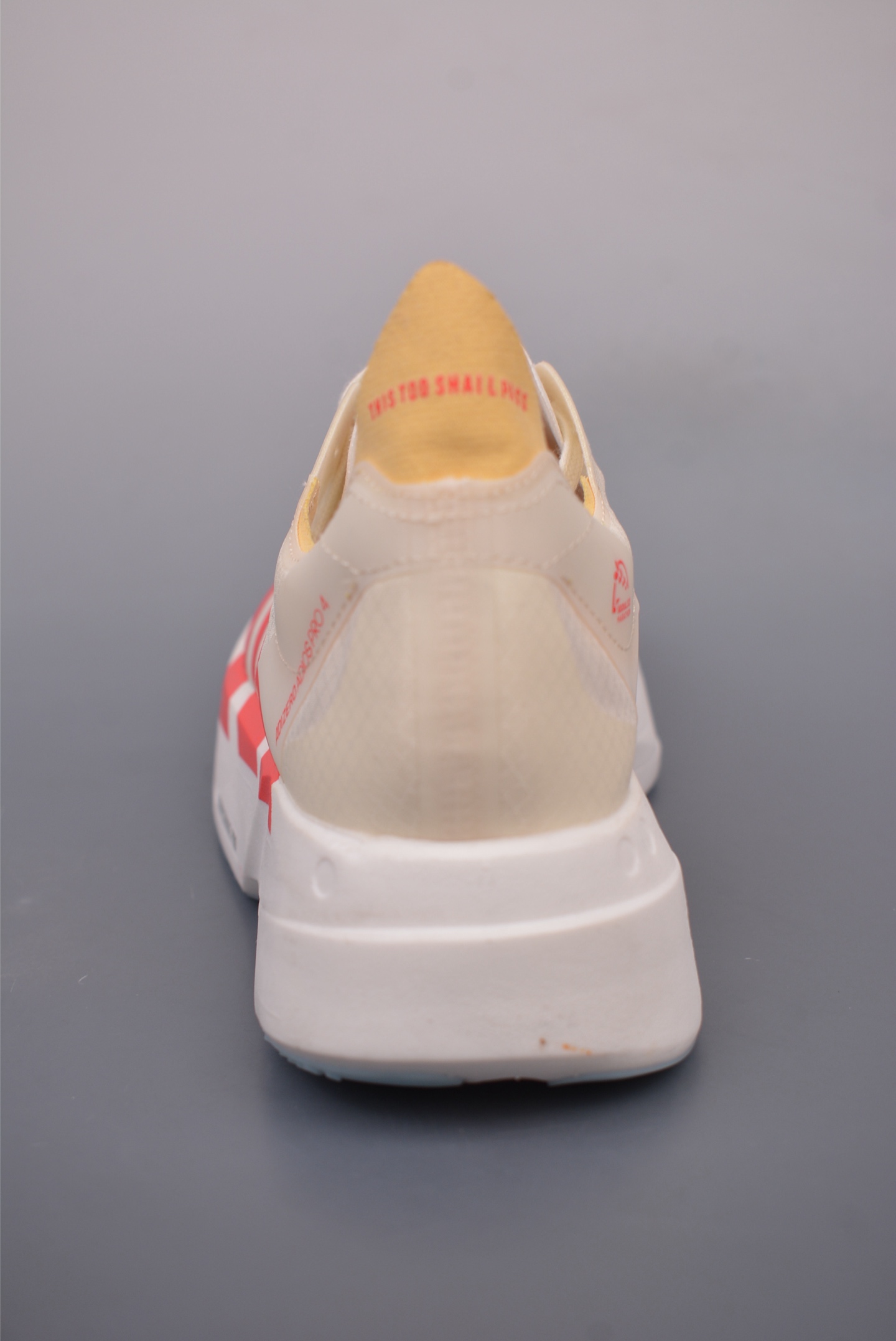 Adidas Adizero Adios Pro Evo 4 Net Beige Red JR4542