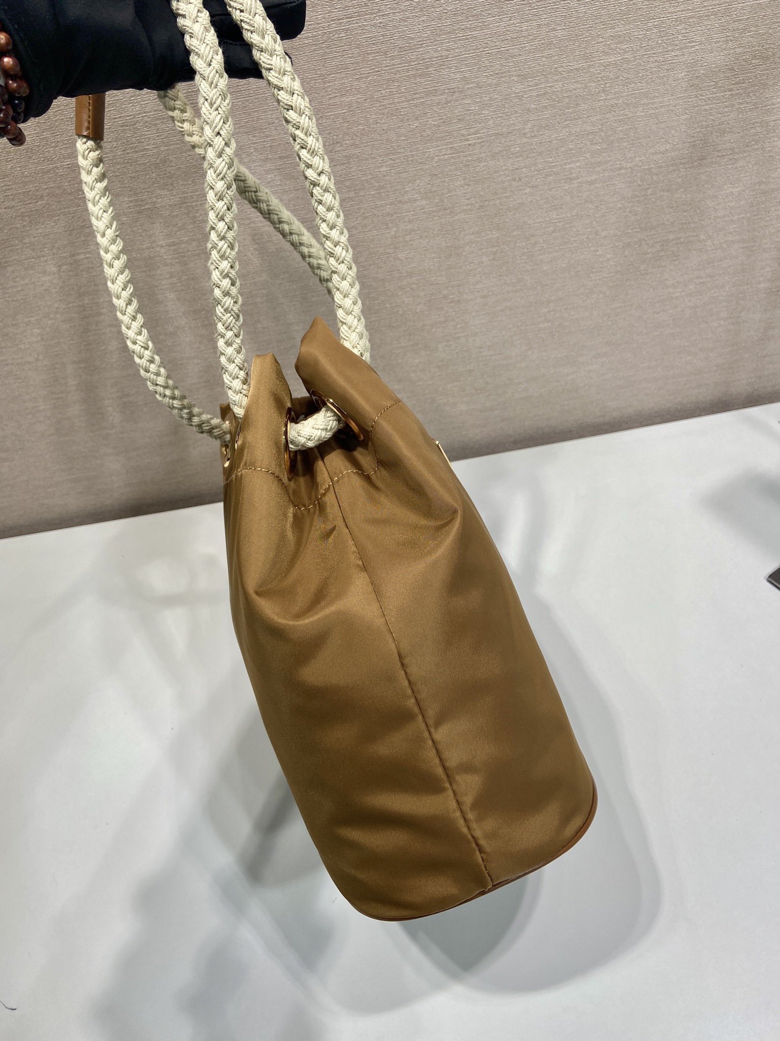 Prada Re-Nylon Nylon Handbag 1BE082