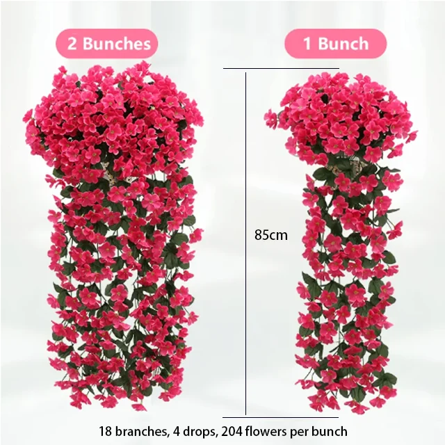 Vivid Artificial Hanging Orchid Bunch🌷 Spring Hot Sale - 49% OFF 🔥