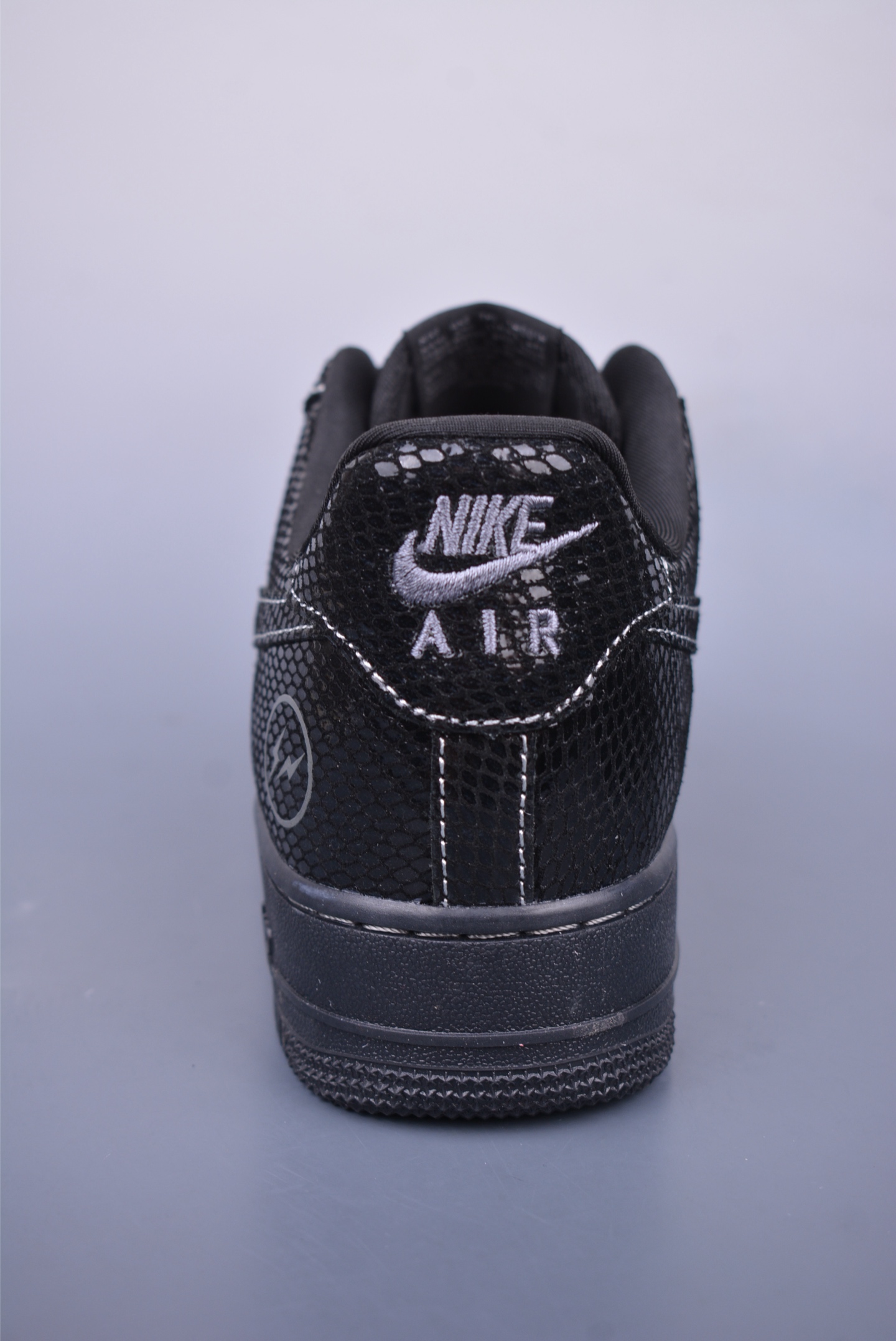 Fujiwara Hiroshi Black Lightning x Nike Air Force 1 07 Low Sneakers Snake Pattern Black Lightning SC9207-529