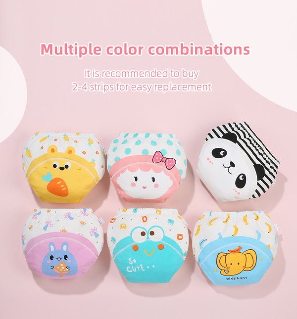 🔥Last Day Promotion-[SAVE 50% OFF]--Baby Potty Training Underwear--BUY 5 GET 3 FREE & FREE SHIPPING NOW