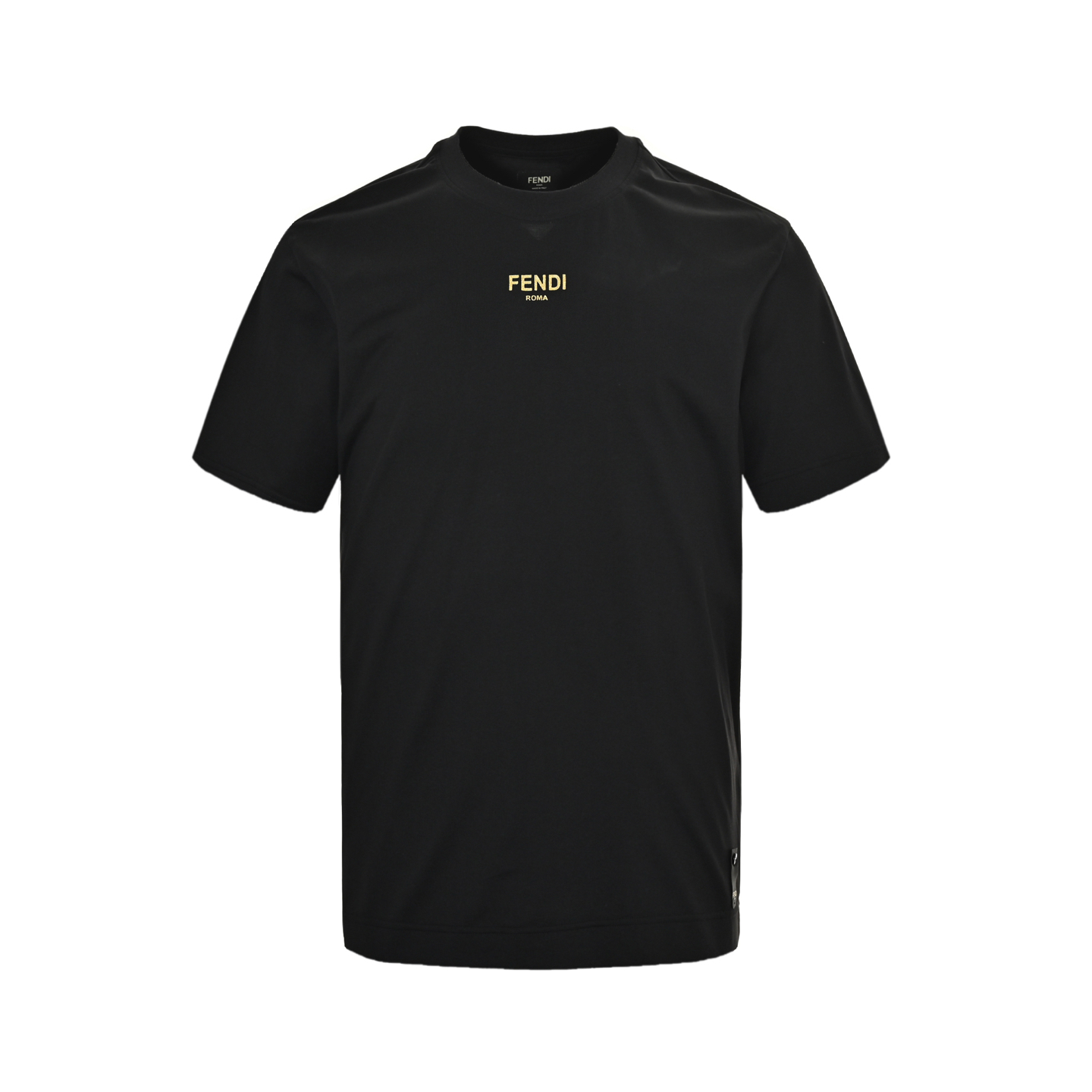 Fendi 25ss gold-stamped logo printed short sleeves