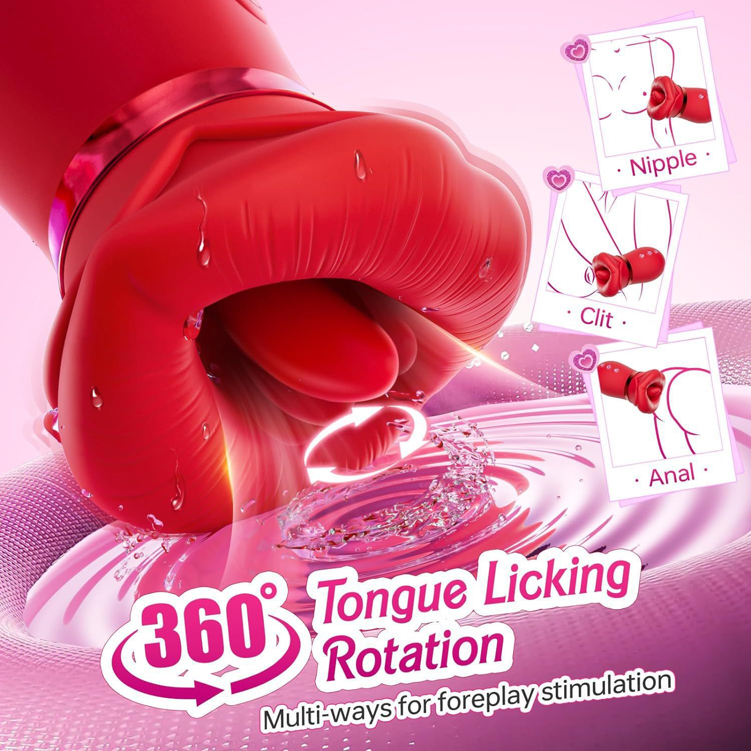 5-in-1 Sucking Vibrator  - APP model
