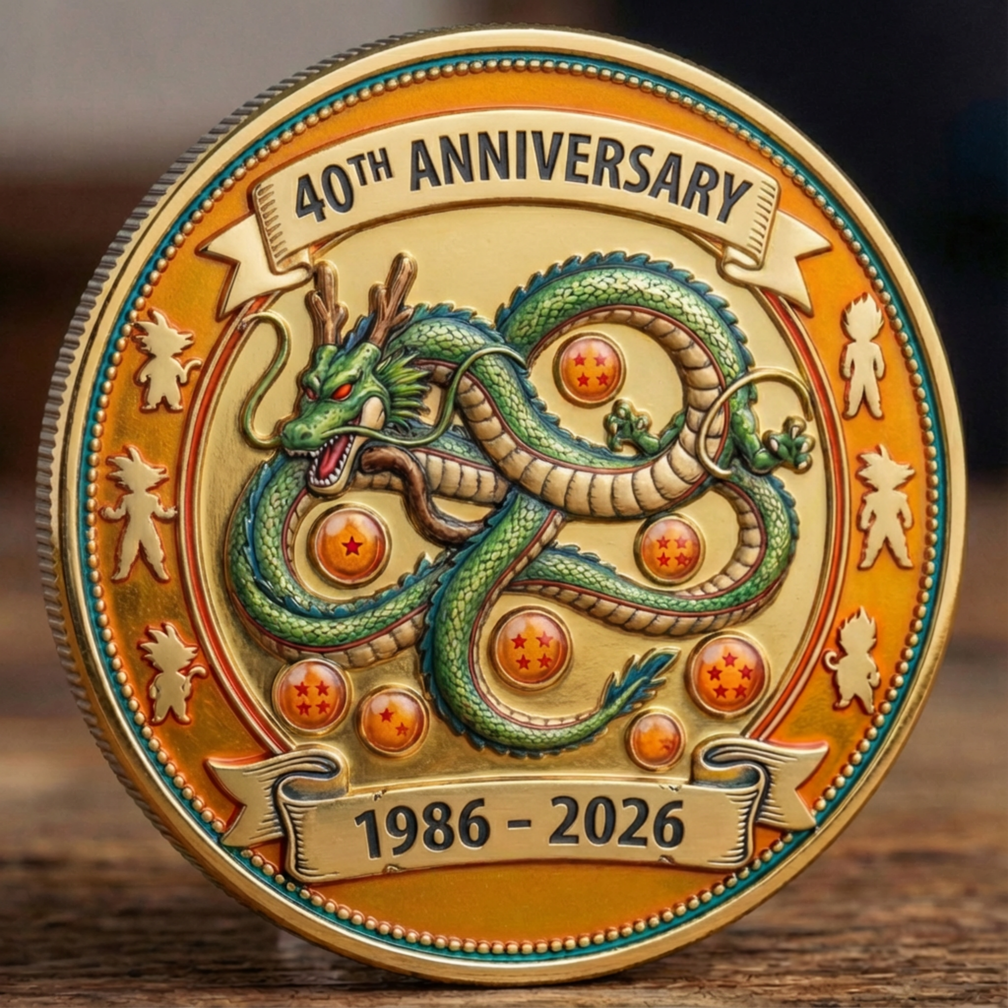 Dragon Ball 40th Anniversary Commemorative Coin (1986–2026)