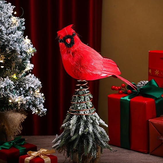 🔥LAST DAY 50% OFF🔥Cardinal Christmas Tree Topper