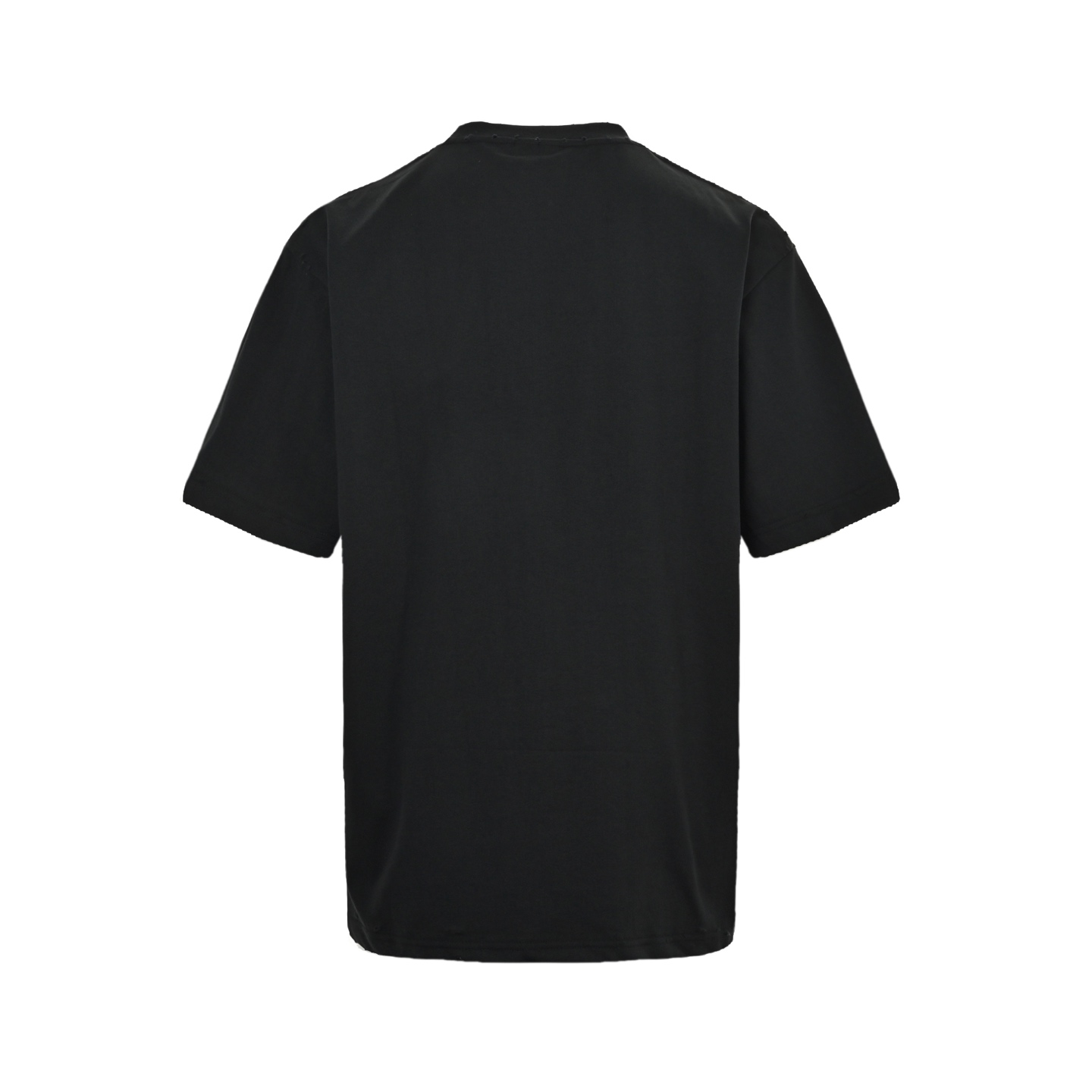 Balenciaga 25ss logo dissolved distressed short sleeves