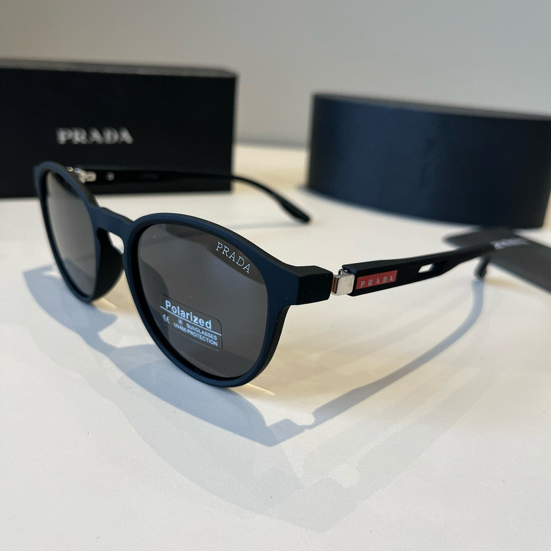 Prada round frame sunglasses