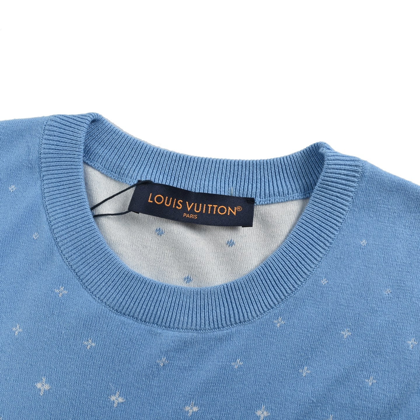 Louis Vuitton 25ss Ski Collection Gradient Monochrome Knit Short Sleeve