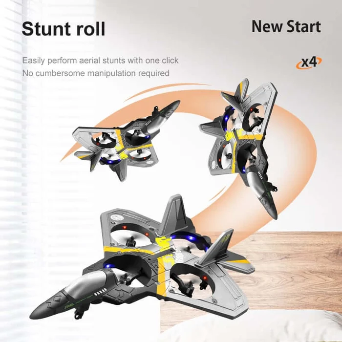 (🎁2023-Christmas Hot Sale🎁)🔥V17 Jet Fighter Stunt RC Airplane