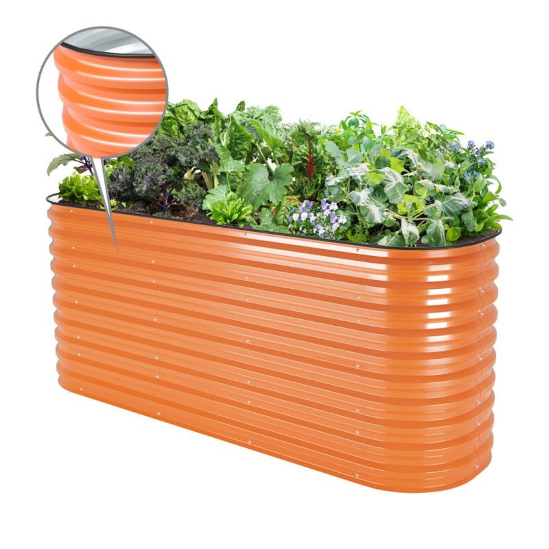 🌷2025D Spring Clearance Sale 🔥A8x2 Metal Raised Garden Beds (9 in 1)【Upgrade 2.0】
