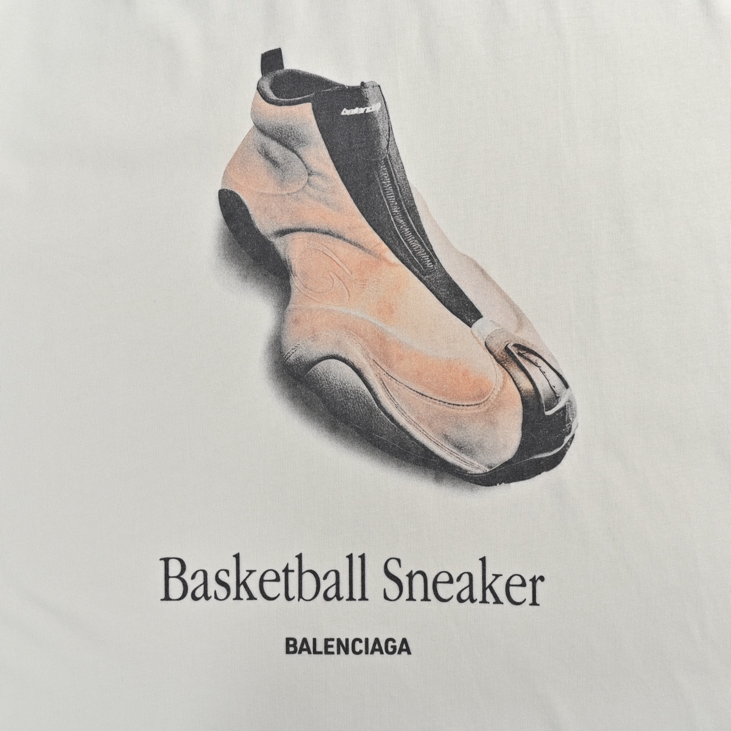 Balenciaga 25ss sneaker print short sleeve