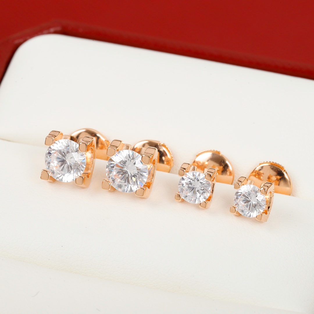 Cartier Horn Diamond Earrings