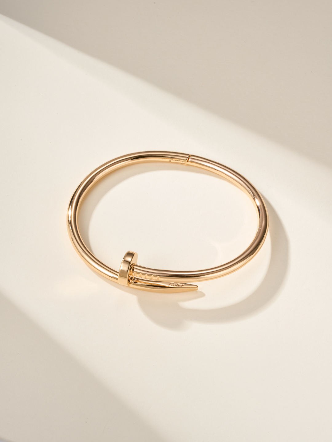 Cartier Classic Nail Diamond-Free Thick Bracelet