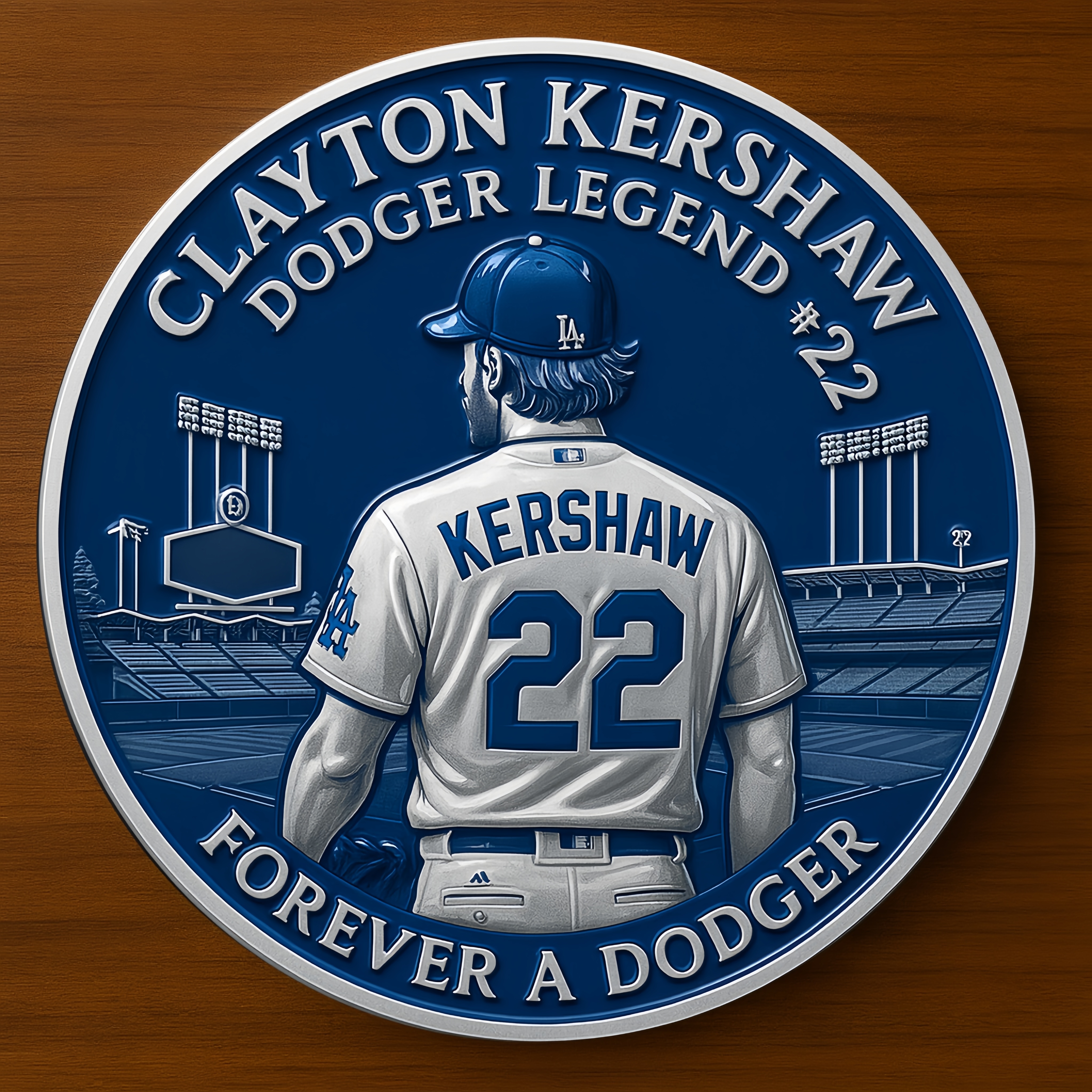 Clayton Kershaw 3,000K Commemorative Coin
