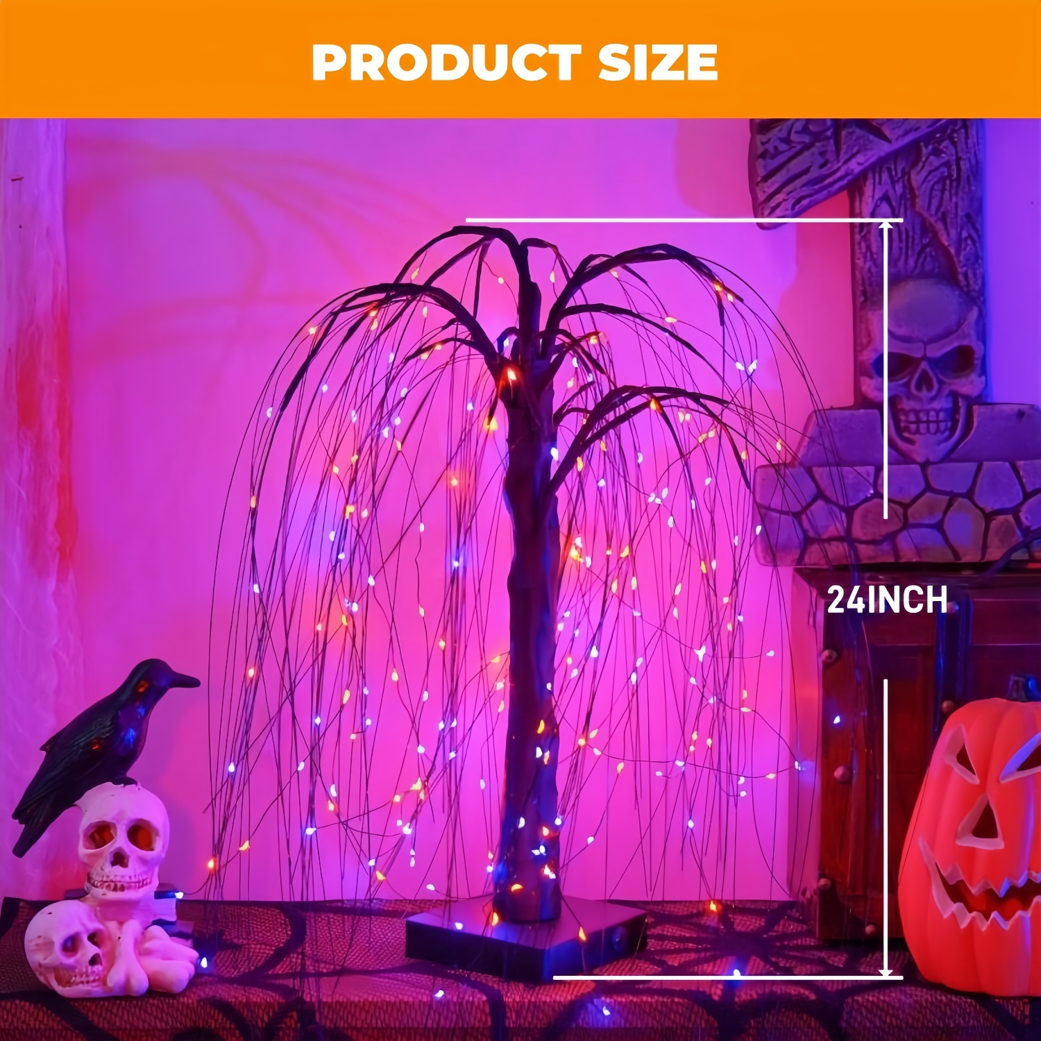 🔥Last Day 50% OFF🔥Halloween Willow Tree Lights