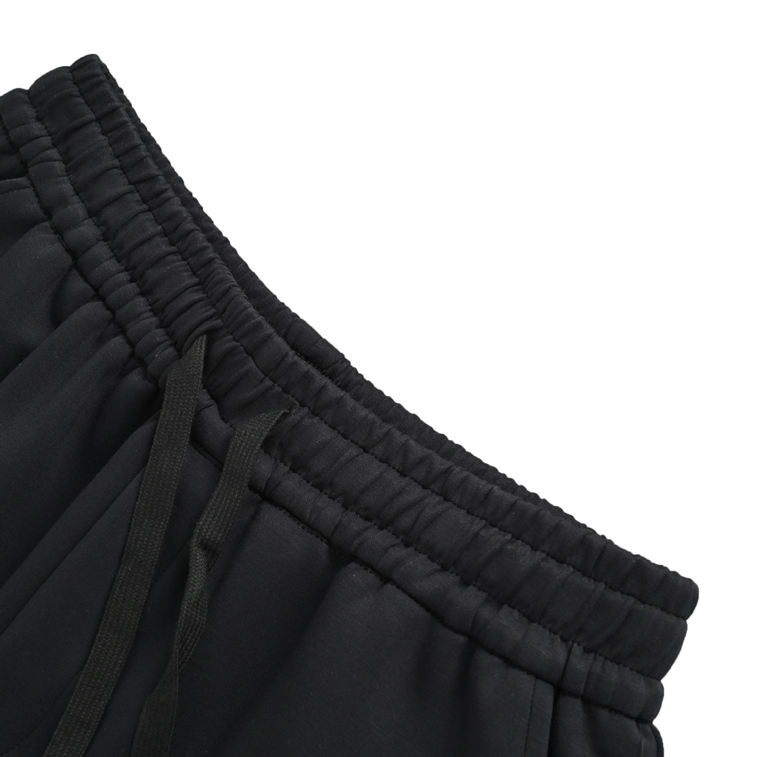 Prada Triangle Logo Cotton Cargo ShortsV