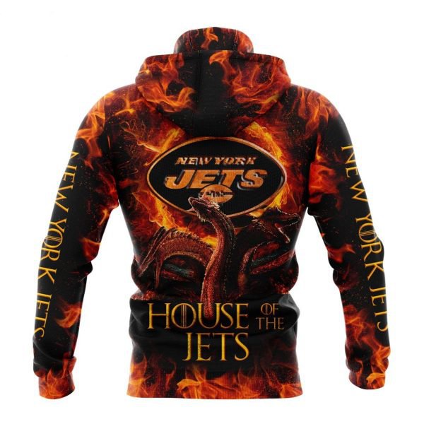 NEW YORK JETS GAME OF THRONES – HOUSE OF THE JETS 3D HOODIE