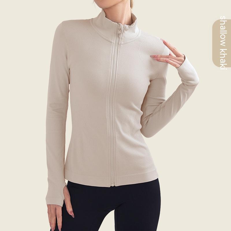 Sports Running Jacket with Long Sleeve Top