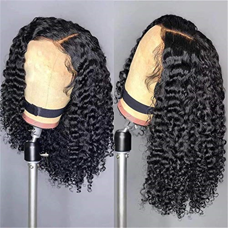 Luna Wigs 14-24 Inch Bob Wigs Pre Plucked Curl Wigs for African American Women